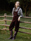 HILA corduroy overall pants_2colors