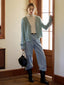 KINSLEY wide washing denim pants_light blue