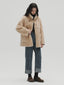 BABY OVER wool coat_beige