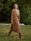 BRUNI premium cash wool handmade coat_camel