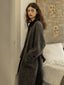 GRACIELA premium wool handmade coat_charcoal