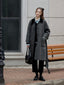 GRACIELA premium wool handmade coat_charcoal