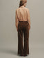 ZENIA corduroy pants_brown