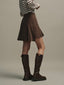 VELO pleats mini skirt_3colors