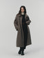 ANDY balmacaan handmade coat_brown