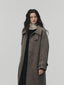 ANDY balmacaan handmade coat_brown