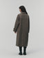 ANDY balmacaan handmade coat_brown