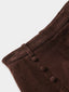 ANGE corduroy mid skirt_brown