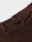 ANGE corduroy mid skirt_brown