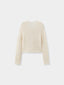 ASHLEY chemical knit cardigan_ivory