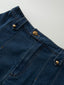 AUDREY denim pleats mid skirt_blue