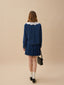 AUDREY round neck denim jacket_blue