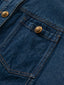 AUDREY round neck denim jacket_blue