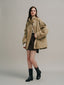 BAYLIN cape trench coat_beige