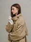 BAYLIN cape trench coat_beige