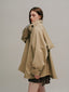 BAYLIN cape trench coat_beige