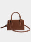 BESSIE mini tote cross bag_brown