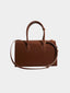 BESSIE tote shoulder bag_brown