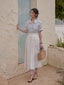 BESS flare skirt_ivory