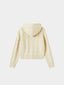 BRENDA wool zip-up hoodie knit_ivory