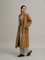 BRUNI premium cash wool handmade coat_camel