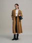 BRUNI premium cash wool handmade coat_camel