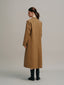 BRUNI premium cash wool handmade coat_camel