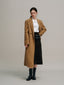 BRUNI premium cash wool handmade coat_camel