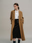 BRUNI premium cash wool handmade coat_camel