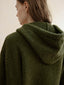 DOREEN wool hoodie knit_khaki