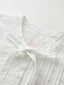 ELIANA pintuck ribbon shirt_white