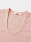 ELLA u-neck line T-shirt_pink