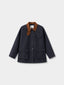 EPOQUE cotton half jacket_navy