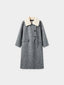 ETTE ribbon wool coat_gray