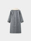 ETTE ribbon wool coat_gray