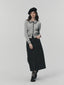 EUDORA wool cardigan_gray