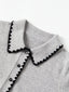 EUDORA wool cardigan_gray