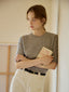 GERARD daily knit top_gray