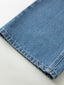 KINSLEY wide washing denim pants_blue