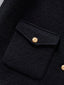 LEMENE wool double pocket jacket_black