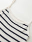 LENA stripe sleeveless top_white