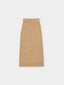 LIRIEN woolen skirt_golden beige