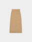 LIRIEN woolen skirt_golden beige