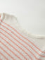 LUX marine boat neck stripe knit_pink