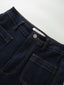 MARIE flared retro jean_dark blue