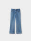 MAZET boots cut denim pants_blue