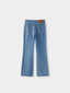 MAZET boots cut denim pants_blue