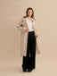 MOIRA throat latch trench coat_ivory