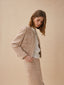 MORIA tweed short jacket_beige