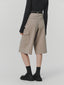 NELLE wool half pants_light gray